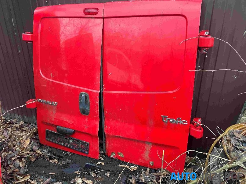 Přední blatník, dveře, šoupačky kapota, Renault Trafic