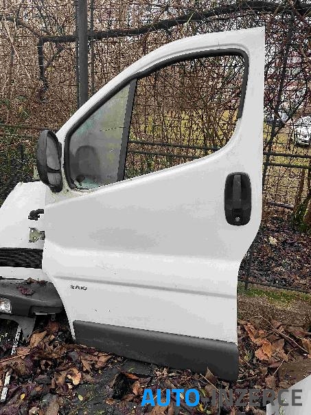 Přední blatník, dveře, šoupačky kapota, Renault Trafic