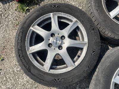 Alu kola na Renault Clio R15 + letní pneu 185/60 R 15