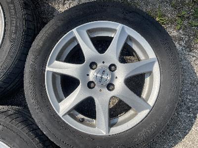 Alu kola na Renault Clio R15 + letní pneu 185/60 R 15