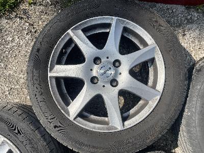 Alu kola na Renault Clio R15 + letní pneu 185/60 R 15