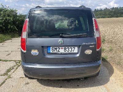 Prodám Škoda Roomster 1,9TDi 77kW rok 2008, STK 7/2027