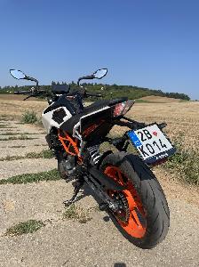 KTM 390 Duke rok 2018 najeto 18500 km