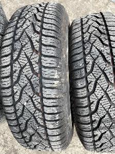 Alu kola i s pneu na Toyota Yaris 175/66 R14, vzorek 7,5mm, zimní vzorek rok 2023