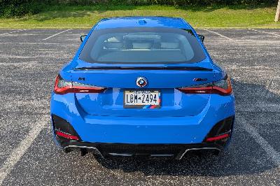 2023 BMW i4 M50 Gran Coupe Dual-Motor AWD, Maritime Blue Metallic, Mostly Unmodified
