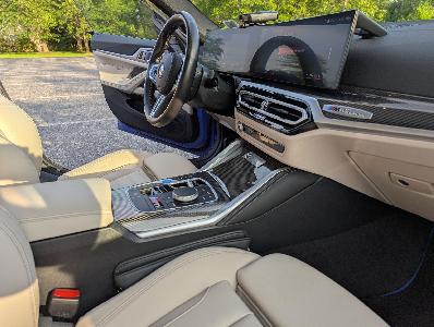 2023 BMW i4 M50 Gran Coupe Dual-Motor AWD, Maritime Blue Metallic, Mostly Unmodified