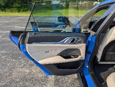 2023 BMW i4 M50 Gran Coupe Dual-Motor AWD, Maritime Blue Metallic, Mostly Unmodified