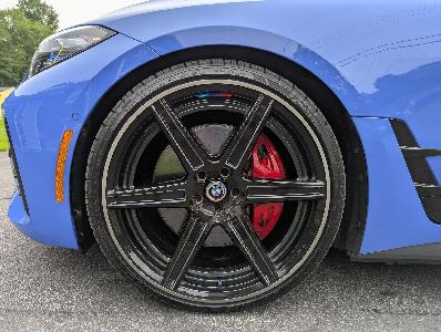 2023 BMW i4 M50 Gran Coupe Dual-Motor AWD, Maritime Blue Metallic, Mostly Unmodified