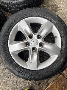 Alu kola na Kia R16 s pneu 205/55 letní 