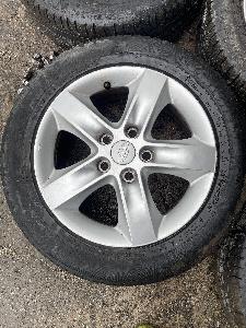 Alu kola na Kia R16 s pneu 205/55 letní 