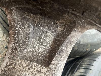 Alu kola na Kia R16 s pneu 205/55 letní 