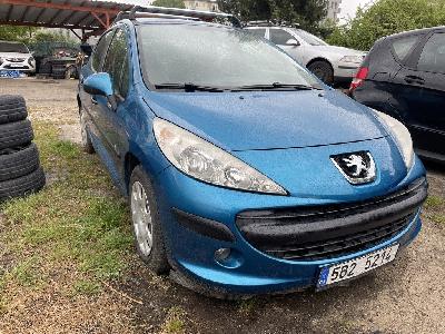 Prodám Peugeot 207 1.4i 54kW,  najeto 77410 km, první majitel