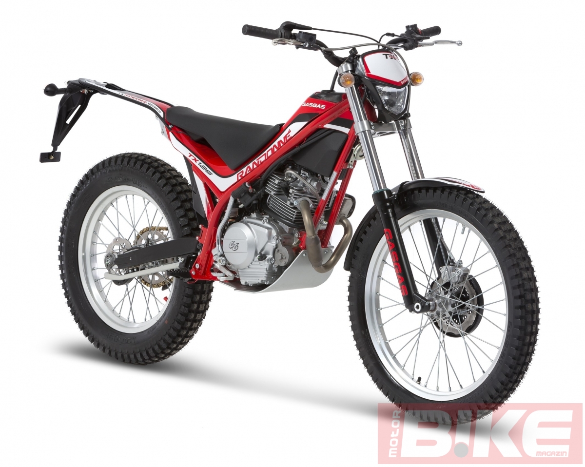 Jednoruční činka na „R“ – Gas Gas TX Randonne 200 MY 2015